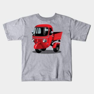 Cartoon delivery  cargo scooter Kids T-Shirt